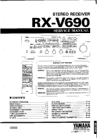 Yamaha RXV-690 - Service Manual 